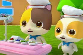 宝宝巴士蜜蜜和伙伴们——老板顾客游戏，角色扮演会增加亲子互动视频封面