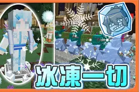 巧克力【我的世界】我的塔防 冰冻一切 雪女现身！【绝对零度】