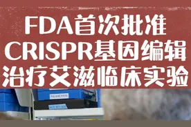 治愈的曙光:FDA首次批准CRISPR基因编辑治疗艾滋病人体临床试验！视频封面