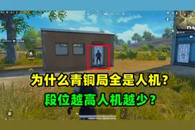 为什么青铜局都是人机？段位越高人机越少？这个设定太正确