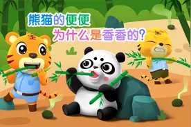 贝乐虎动物知识探索：你知道吗？熊猫的便便一点都不臭哦！视频封面