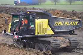 “黑豹T14R”履带自卸卡车，像坦克一样360°旋转，可上山下海视频封面