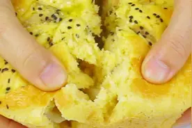 手撕蛋糕！不用烤箱，一开盖，流口水！一个锅就能做，比买的好吃