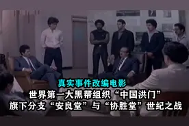 全球华人黑帮之中国洪门，帮会现今成员约90余万，真实改编电影