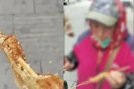 男子买糖葫芦发现黑虫，大妈当场吃掉：这是黑芝麻视频封面
