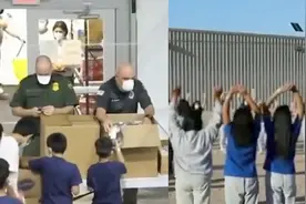 美墨边境每天增加5万难民儿童：收容所如监狱，限时放风食物定额视频封面