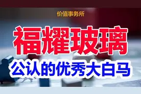 A股公认的最优秀的大白马之一，福耀玻璃，已经足够便宜了！视频封面