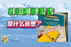 “韩国黄牌警告”是什么意思？全球最苛刻的对华入境政策
