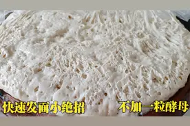发面根本不用酵母，教你土方法发面，30分钟发满一大盆，真实用