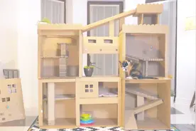 教你用硬纸板制作猫咪城堡，小猫咪梦想中的乐园，一起来见识下！