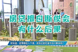 百姓财经：房贷还款吃紧，借贷人可自行“断供”吗？视频封面