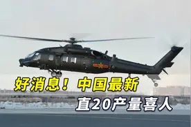 好消息！中国最新直20产量喜人，哈飞提前完成全年批产试飞任务视频封面