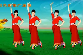 广场舞《美丽的草原我的家》草原天籁之音，让人百听不厌！