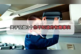 早期空乘人员都是男性？盘点三个关于空姐的奇葩知识