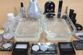 制作黑色和白色两种泥巴，无硼砂视频封面