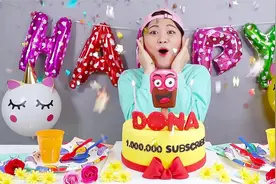 搞笑外国人：美女过生日，朋友帮忙布置了超漂亮的生日派对！视频封面