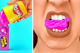 恶搞高手大比拼，小红把同桌颜料倒放，害同桌擦了一天的地板