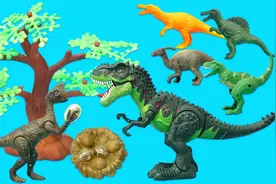 趣味恐龙玩具 会下蛋的电动霸王龙