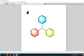 Chemdraw的渐变色填充