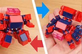 极限挑战！14种零件拼搭蜘蛛变形机器人-狼蛛塔兰迪 乐高MOC教程