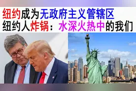 美国纽约被定为无政府主义管辖区，纽约人集体炸锅视频封面