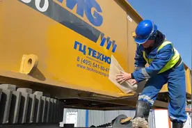 出口到国外的中国履带起重机 看看老外怎么组装徐工 XGC260视频封面