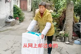 农村老妈不舍得买洗衣机，花二百块钱网购甩水机，大家看看值不值视频封面