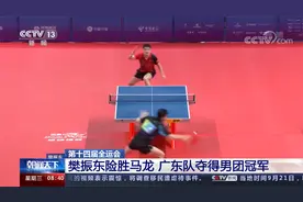 第十四届全运会 樊振东险胜马龙 广东队夺得男团冠军视频封面