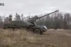 捷克DITA 155mm轮式自行火炮（含自动装弹系统演示）