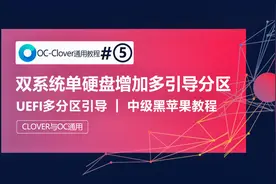 UEFI多分区引导-双系统单硬盘增加多引导分区-中级黑苹果教程