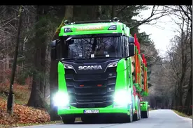 【TruckPorn】斯堪尼亚改装车短片 木材运输车 | SCANIA S650 V8视频封面