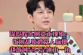 深挖娱乐圈资本现象：饭圈乱象遭众人痛批，赵薇何炅只是冰山一角视频封面