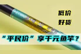 平民价享受“千元鱼竿手感”？钓友点名要测的 “汉鼎战”来了！视频封面