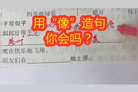 “像”造句为啥很容易扣分？看懂例句很关键，小朋友学会一份不扣视频封面