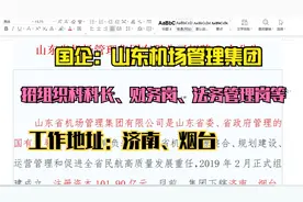国企：山东机场管理集团招组织科科长、财务等，地址：济南和烟台视频封面