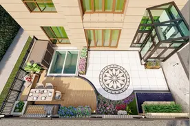 85㎡前后院设计改造！阳光房用做洗衣房扩展室内空间，不信你看