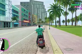 switch版GTA 罪恶都市最终版试玩，高清冷饭香不香？光影非常赞！