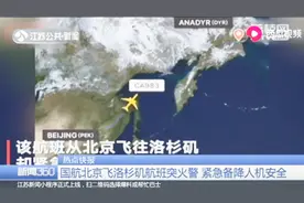 国航北京飞洛杉矶航班突发火警，就近安全备降俄罗斯，人机安全