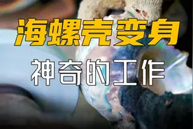 当做垃圾扔掉的海螺壳竟能变得这么漂亮！会这个工艺的人不多了！