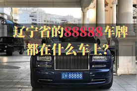 辽宁省88888车牌大比拼，足足14个，王健林的座驾最老视频封面