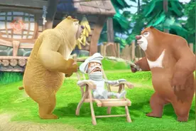 光头强太坏了竟然装病，还要熊大熊二伺候可恶