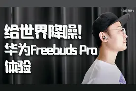 「小白测评」给世界降噪！华为FreeBudsPro体验视频封面