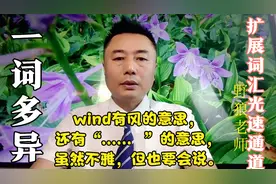 wind一词多异-wind-风，有很不雅的意思？羞于说出口？#学浪计划#