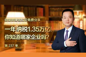 2021纳税1.35万亿，你知道是哪家企业吗？@张俊平赚钱思维视频封面