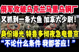 俄军攻破乌克兰马里乌钢铁厂，又抓到一条大鱼，加拿大少尉！视频封面