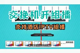 酒店的传统电视需要改造成IPTV，需要网络设备支持组播，怎么搞？视频封面