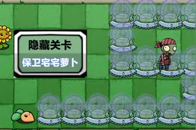 植物大战僵尸：隐藏关卡-保卫萝卜