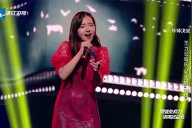 好声音：一首《时候》直接封神，在很多粉丝心里，她才是这届冠军