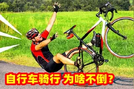 自行车骑行为何能够不倒？科学家200年都答不上来！4个困惑的问题视频封面