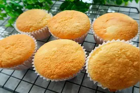 2个鸡蛋、半碗面粉，在家做老式蜂蜜蛋糕，无水无油，简单好吃